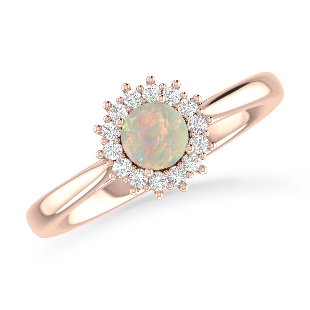 Rose Gold - Opal