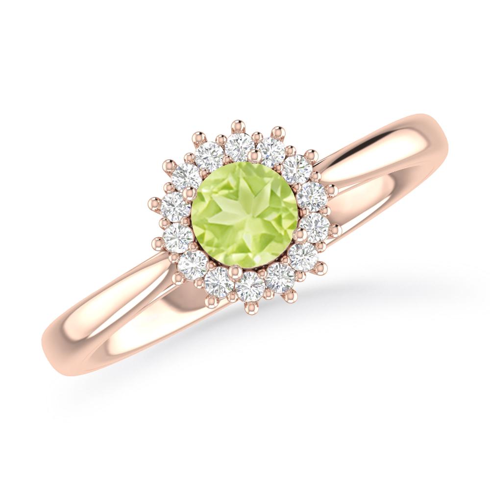 Rose Gold - Peridot