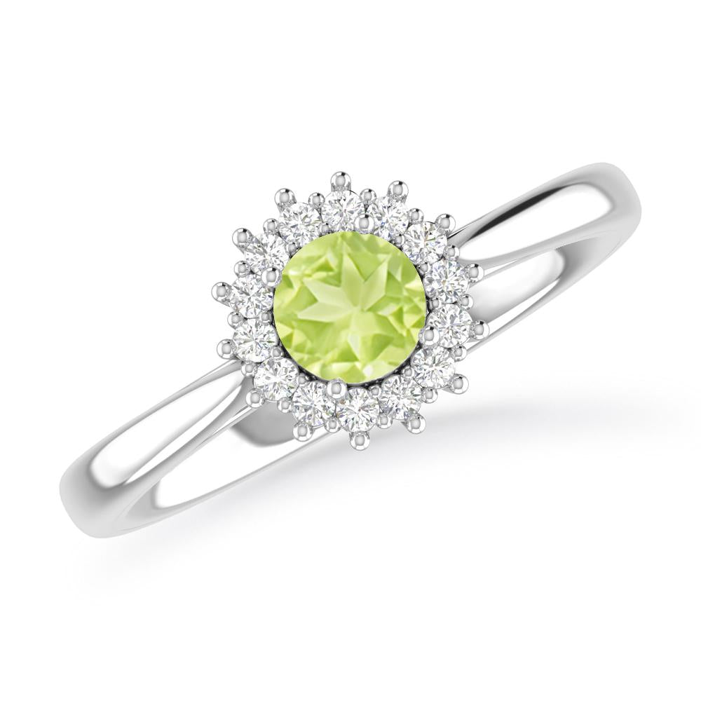 White Gold - Peridot