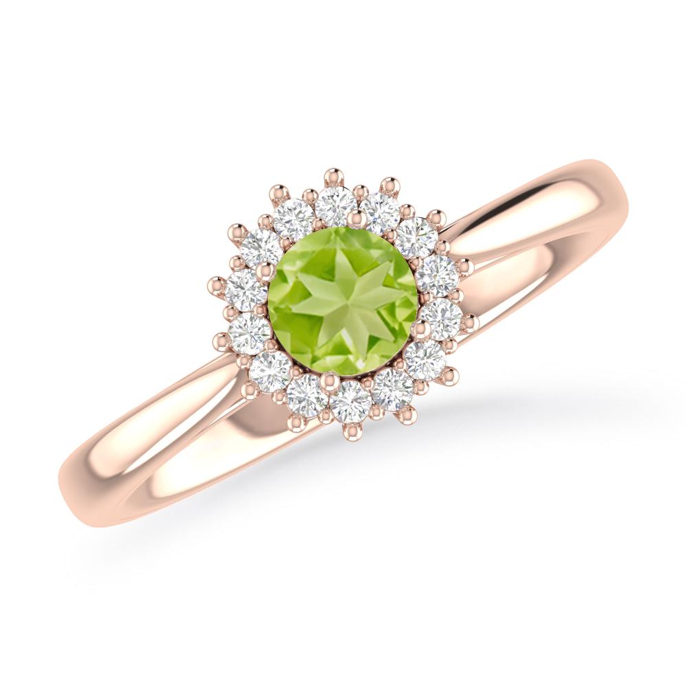 Rose Gold - Peridot