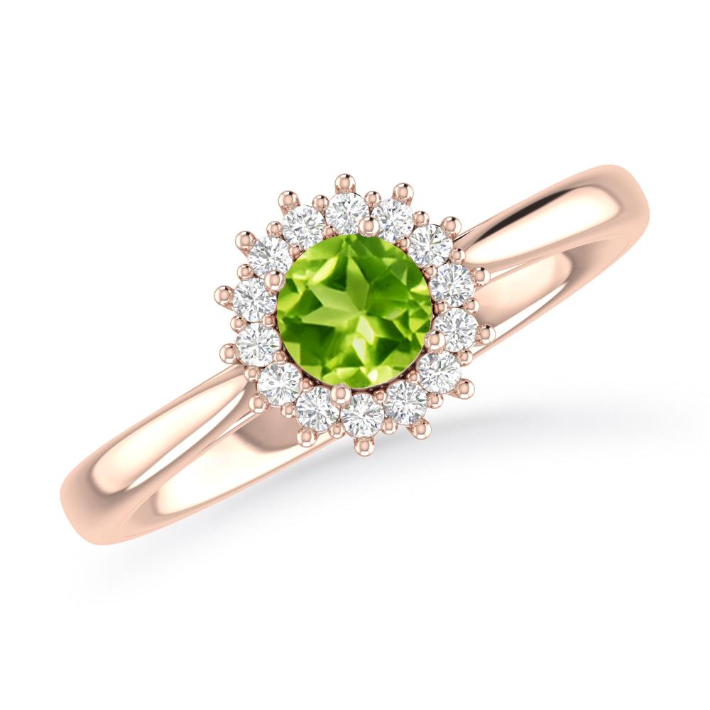 Rose Gold - Peridot