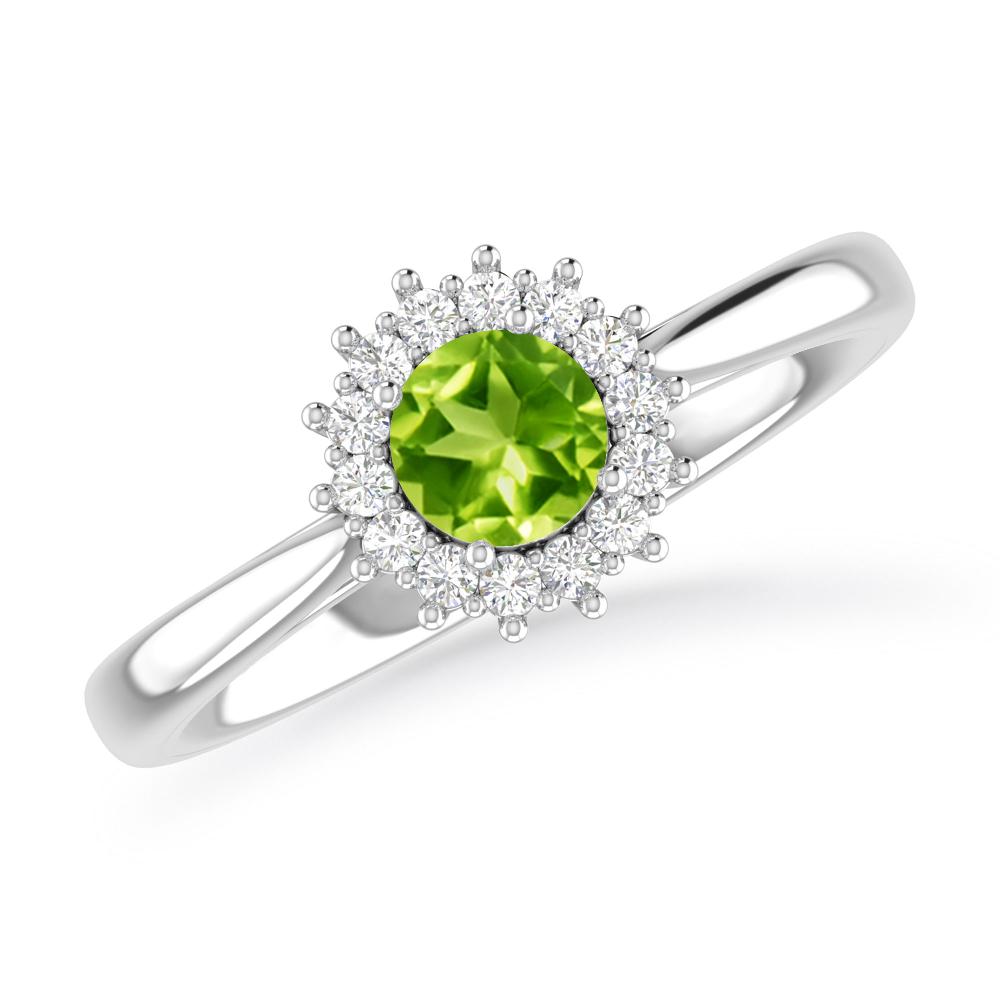 White Gold - Peridot