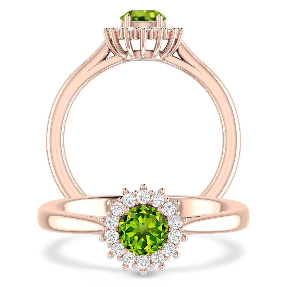 Rose Gold - Peridot