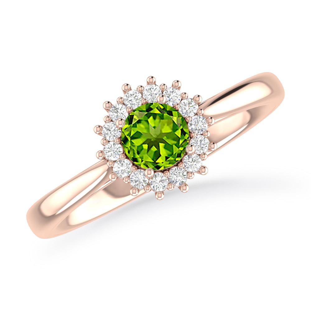 Rose Gold - Peridot