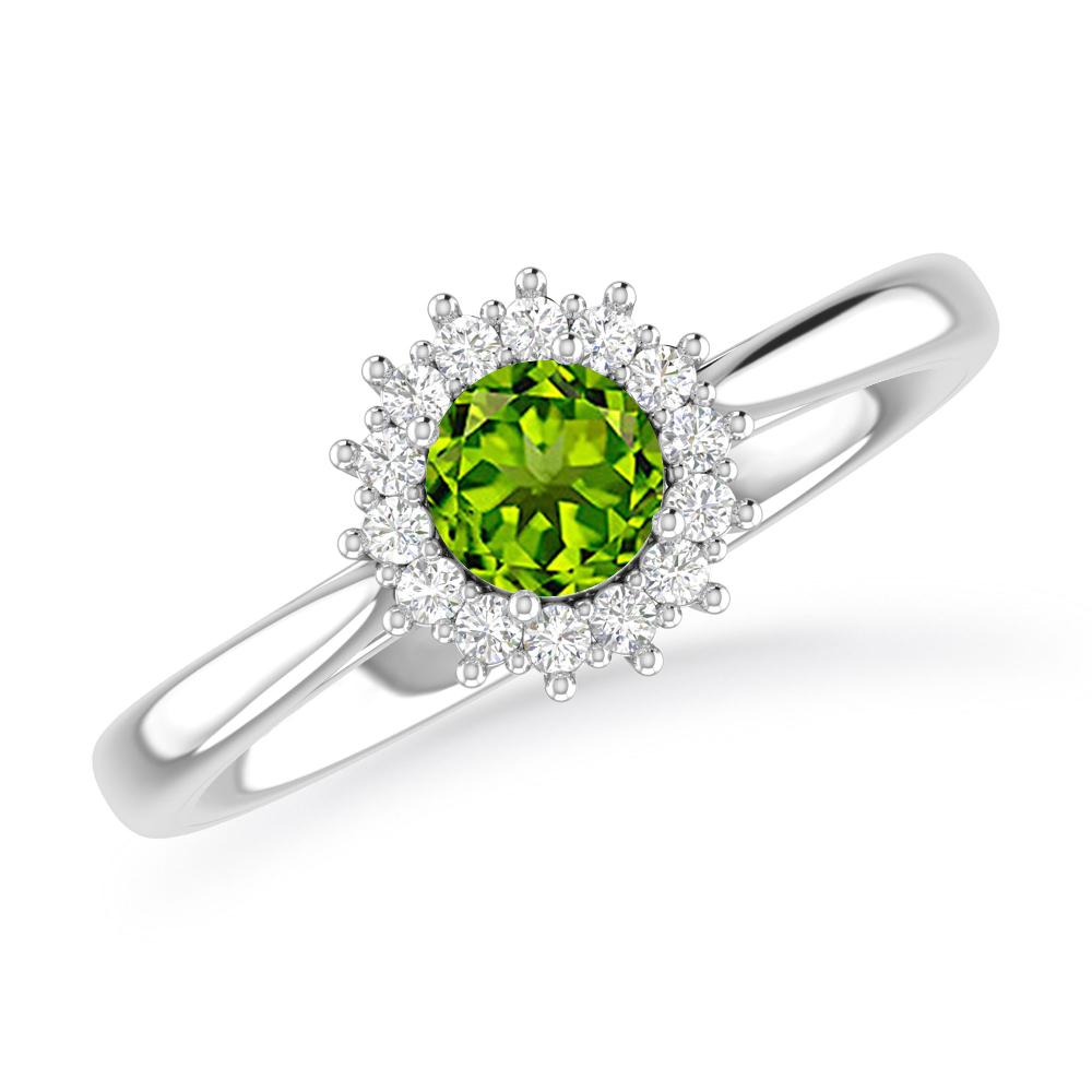 White Gold - Peridot