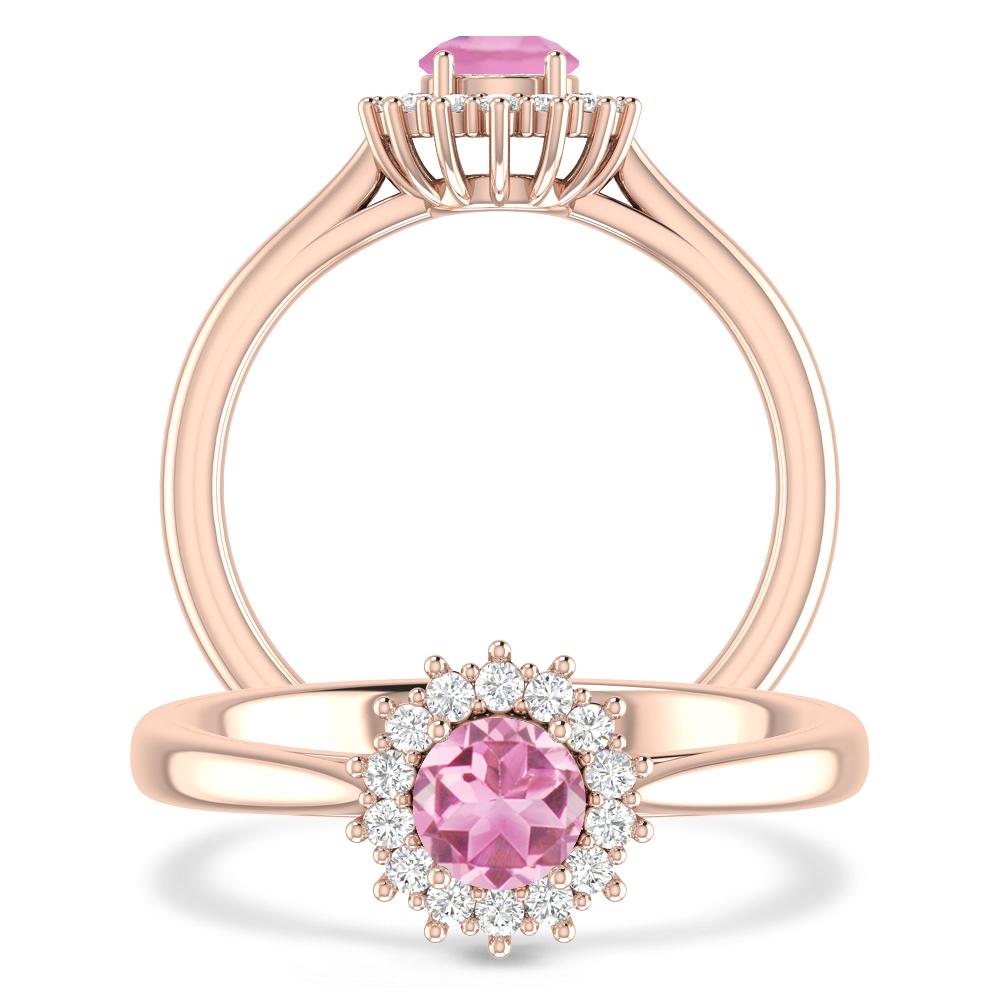 Rose Gold - Pink Tourmaline