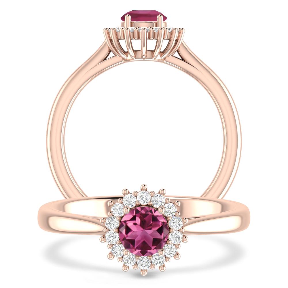 Rose Gold - Pink Tourmaline