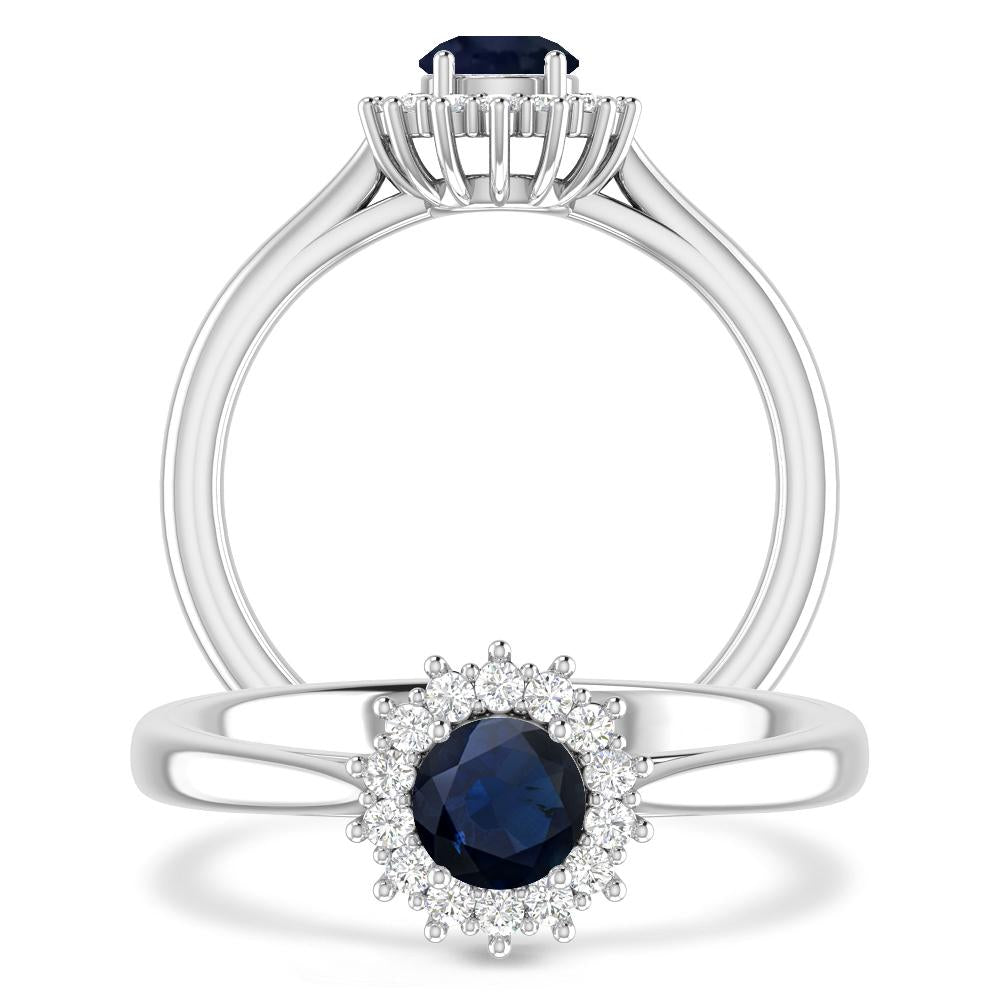 White Gold - Sapphire