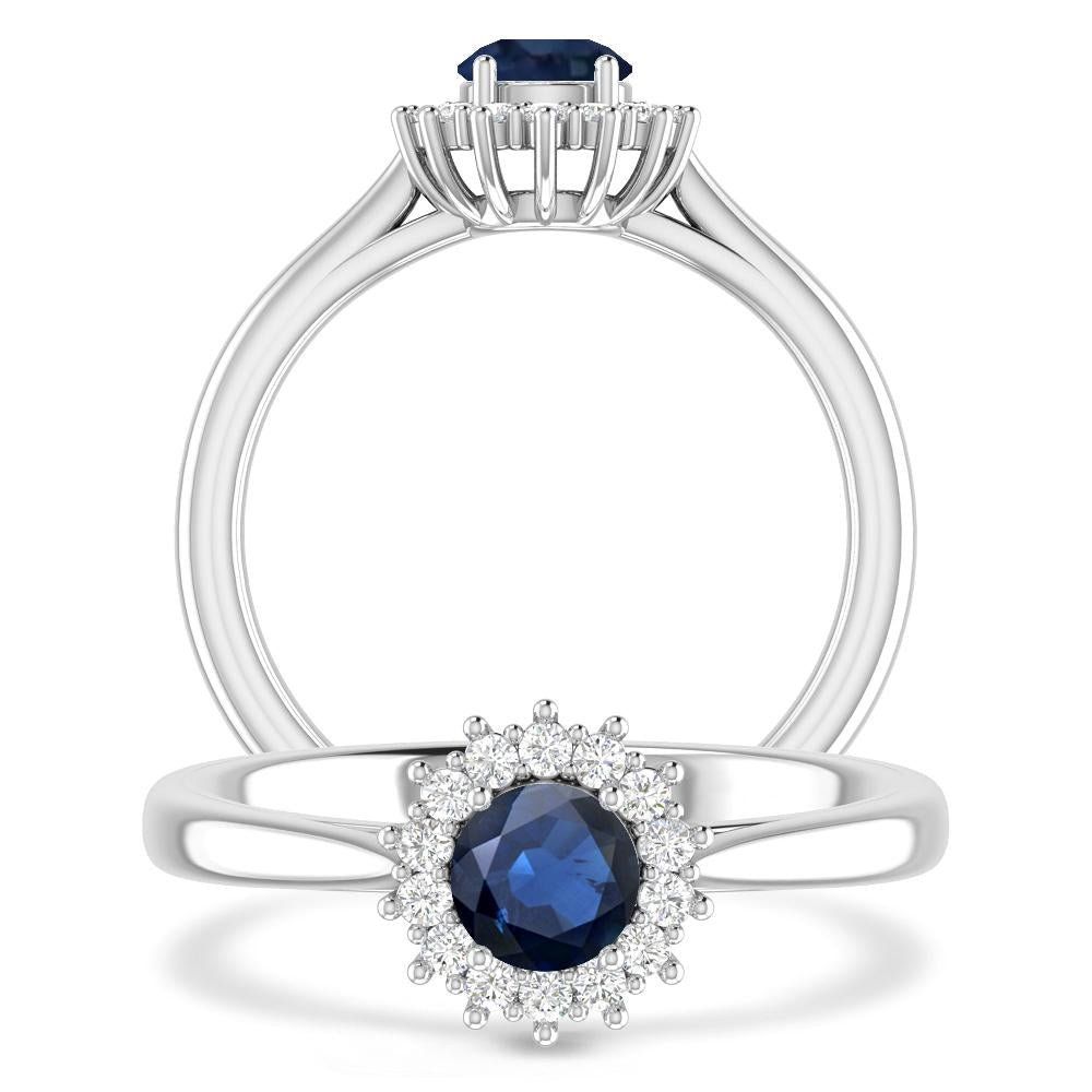 White Gold - Sapphire