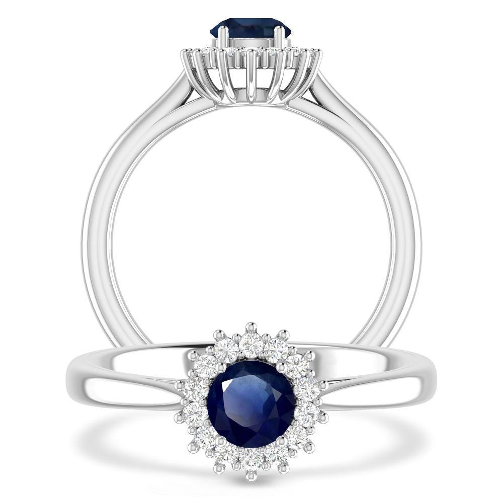 White Gold - Sapphire