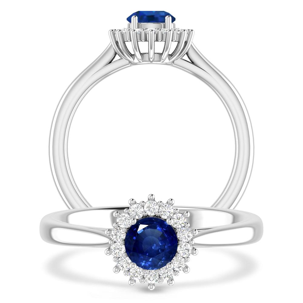 White Gold - Sapphire