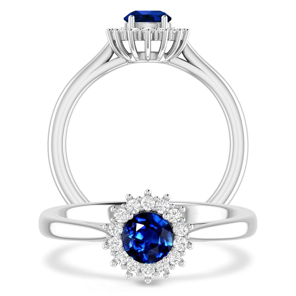 White Gold - Sapphire