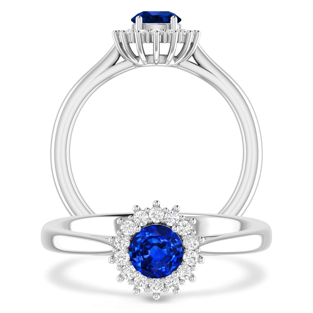 White Gold - Sapphire