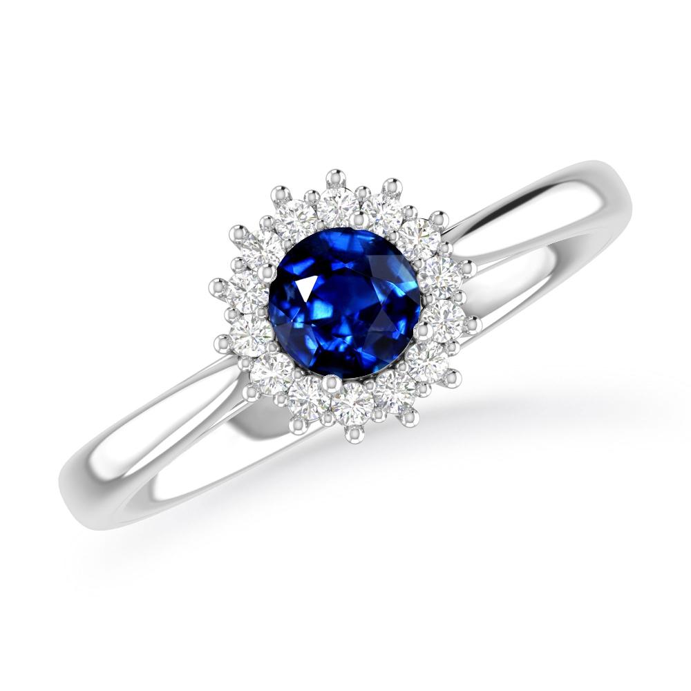 White Gold - Sapphire