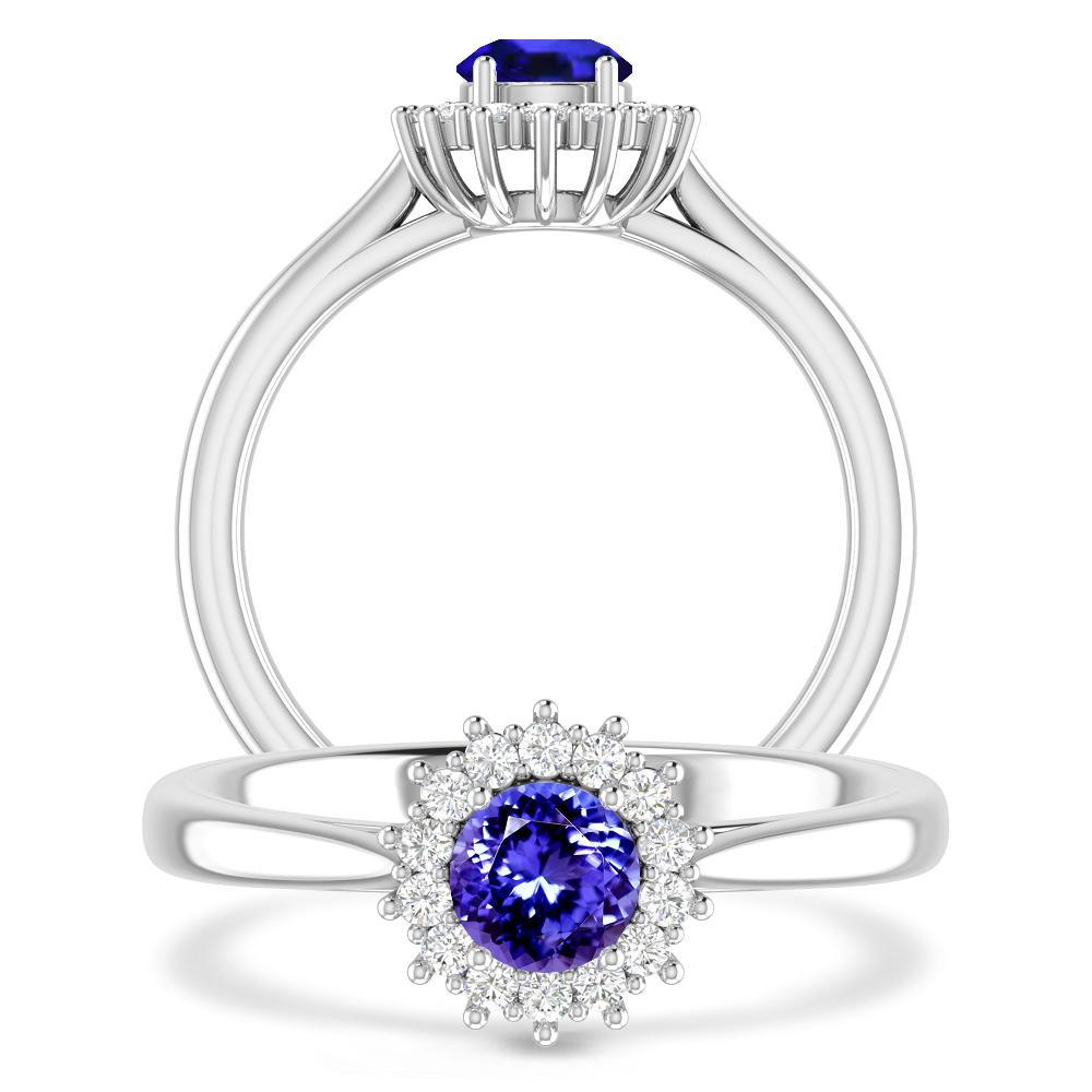 White Gold - Tanzanite