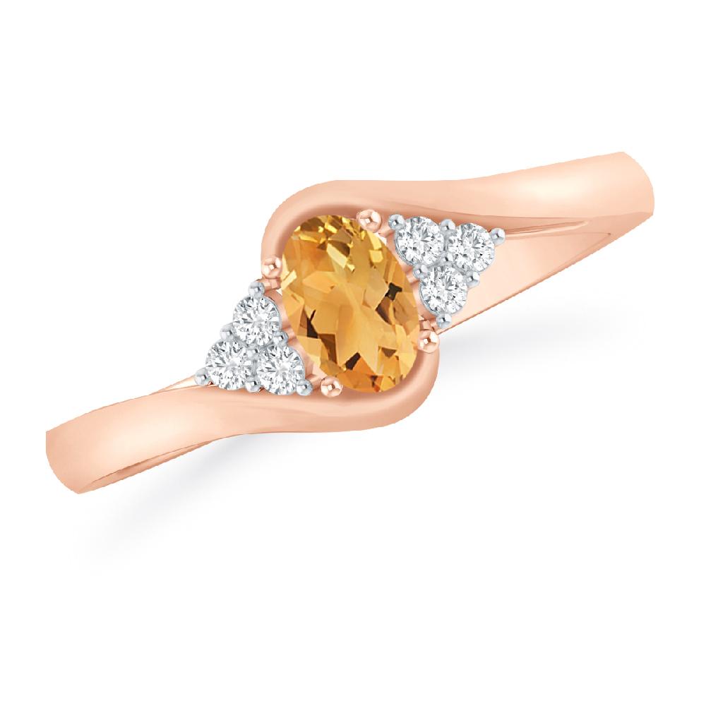 Rose Gold - Citrine