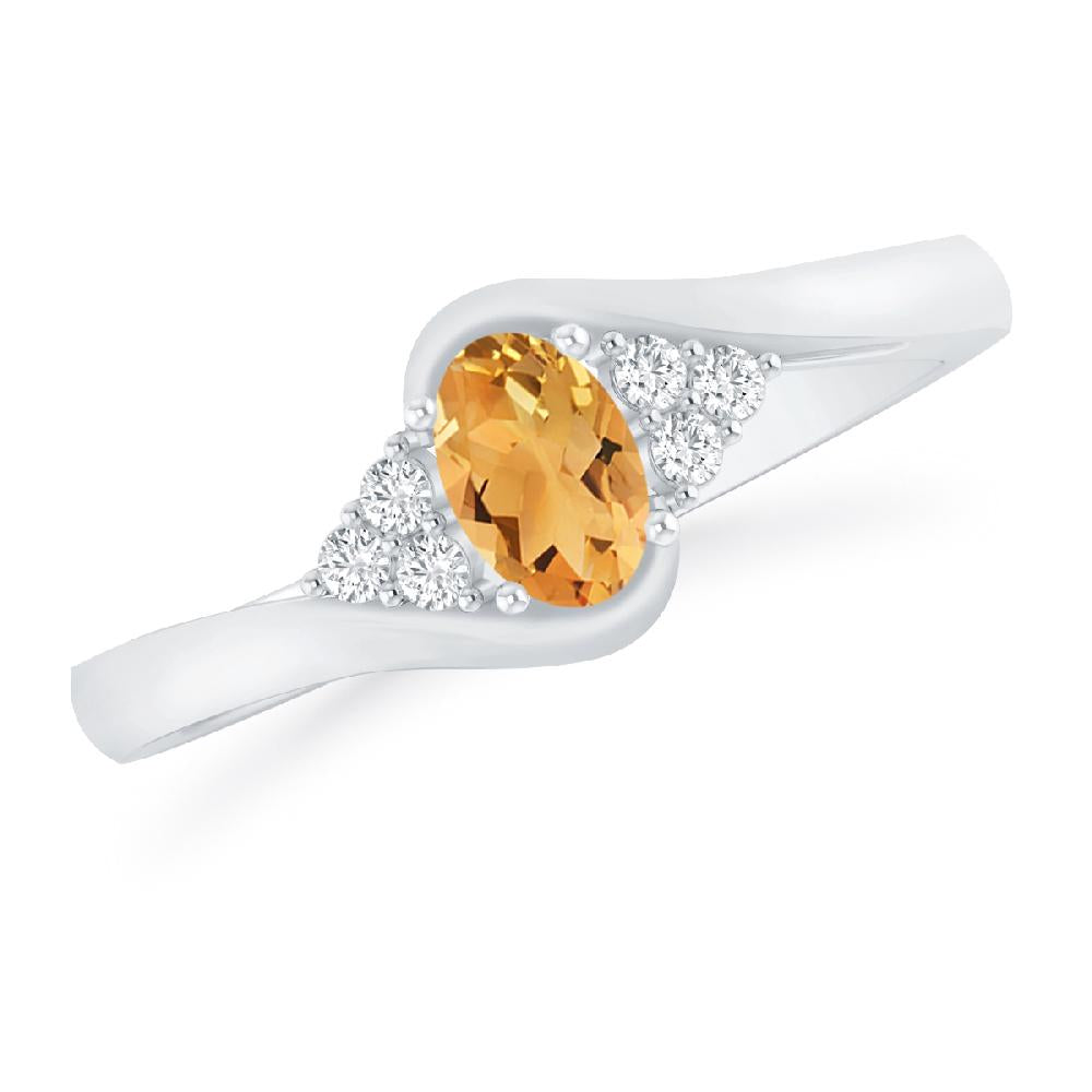 White Gold - Citrine