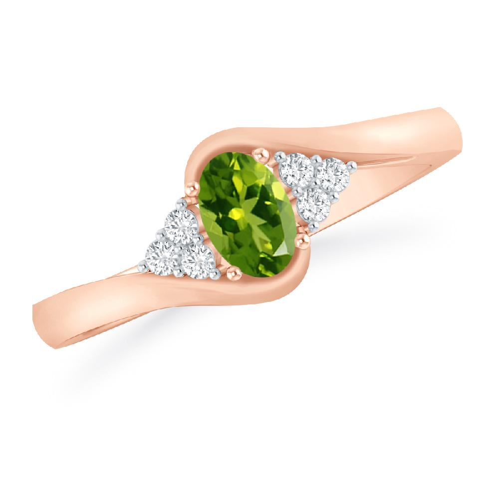 Rose Gold - Peridot