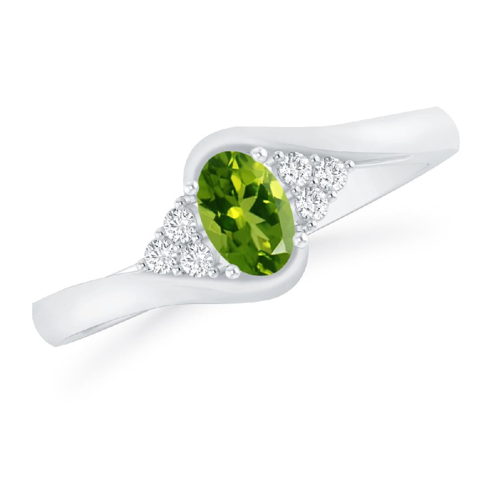 White Gold - Peridot