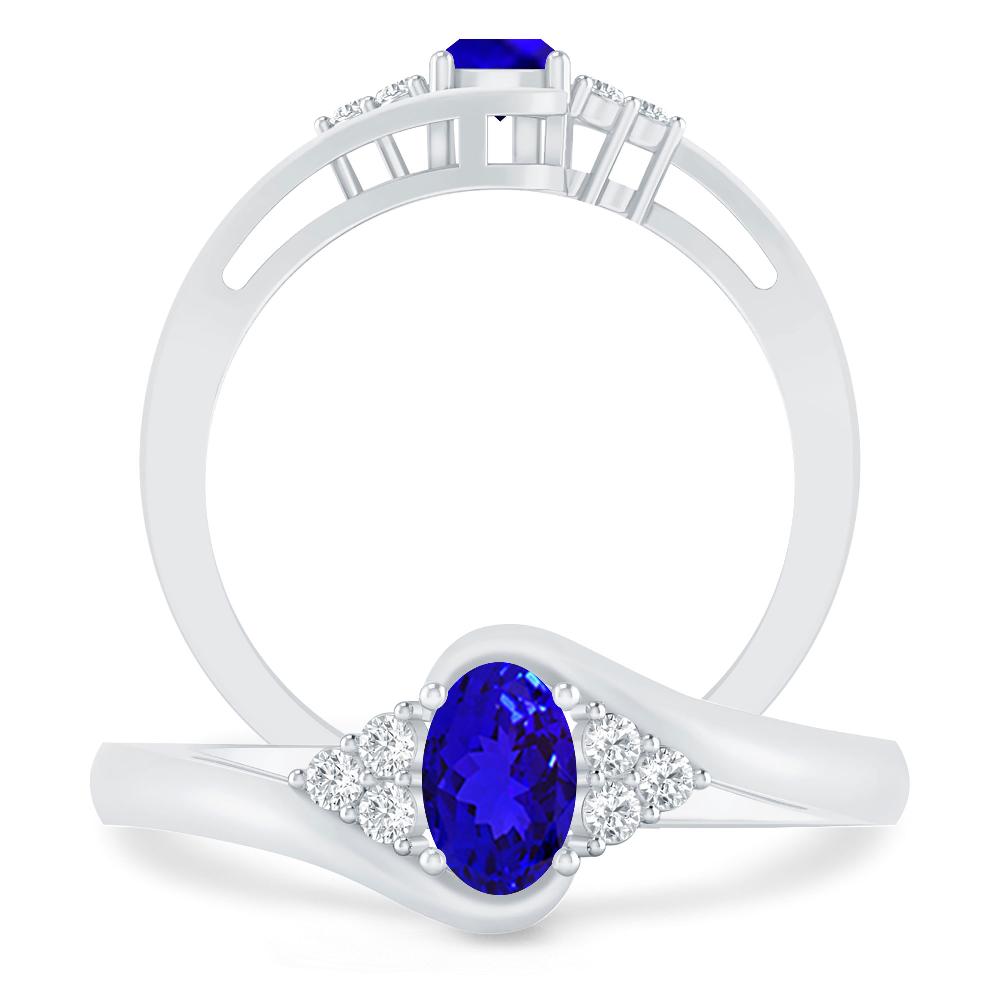 White Gold - Tanzanite