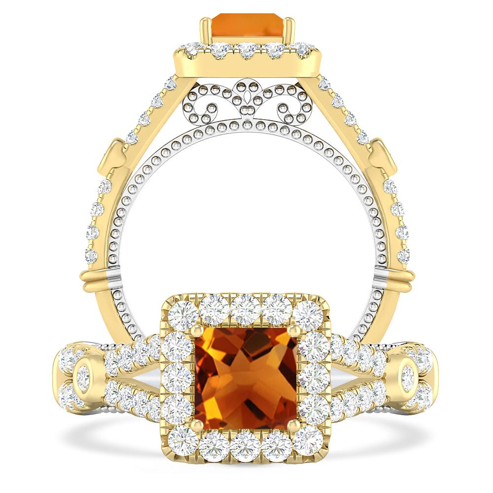 Yellow Gold - Citrine