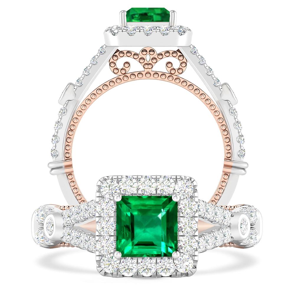 White Gold - Emerald