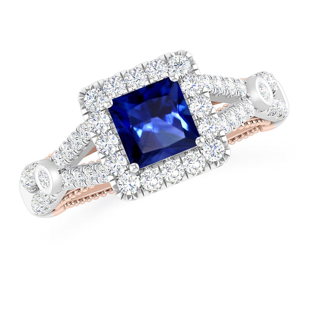 White Gold - Sapphire