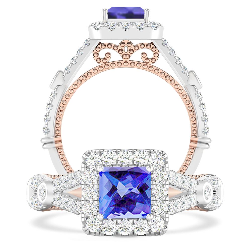 White Gold - Tanzanite