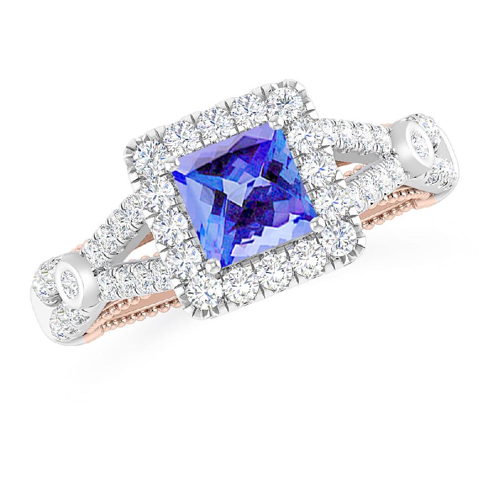 White Gold - Tanzanite