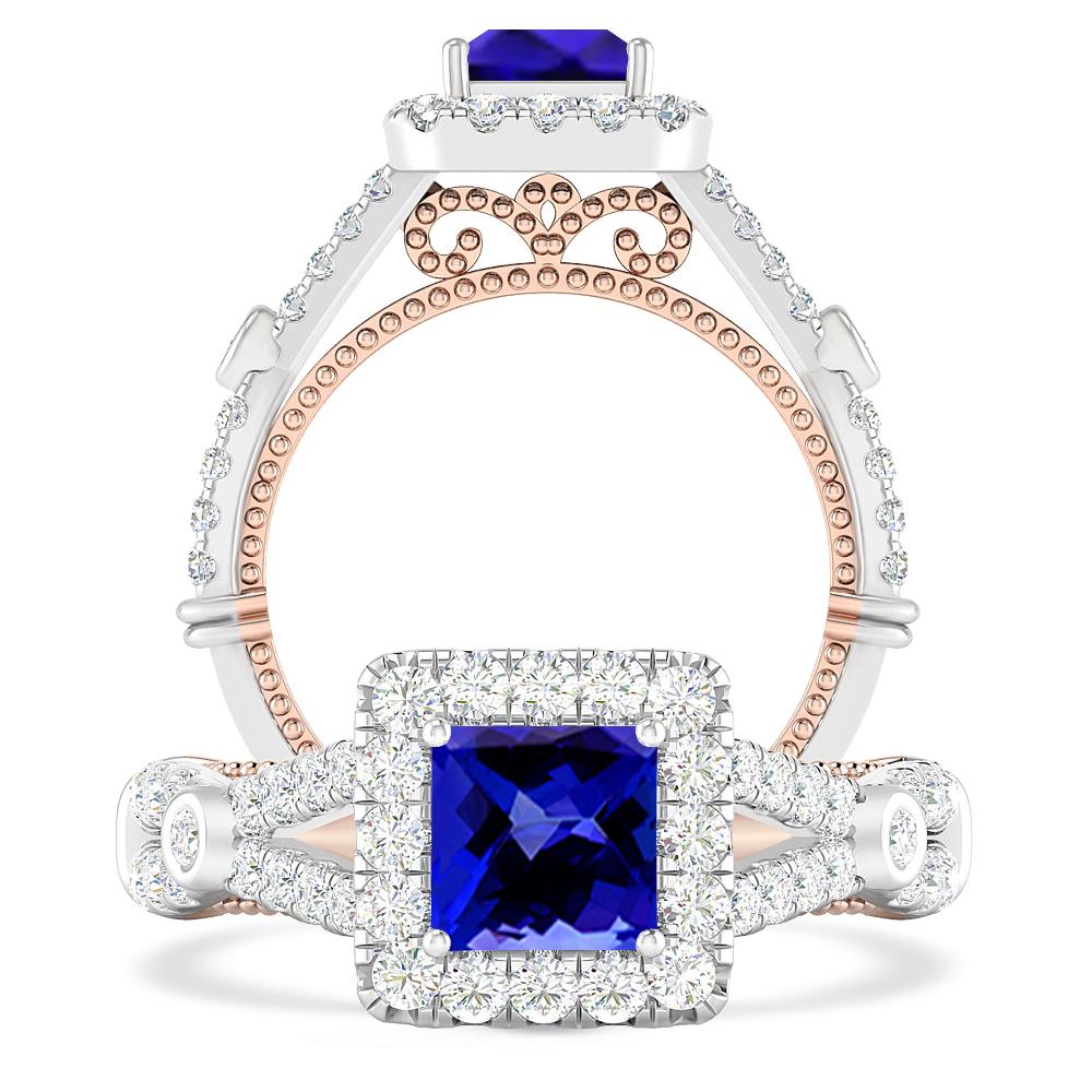 White Gold - Tanzanite