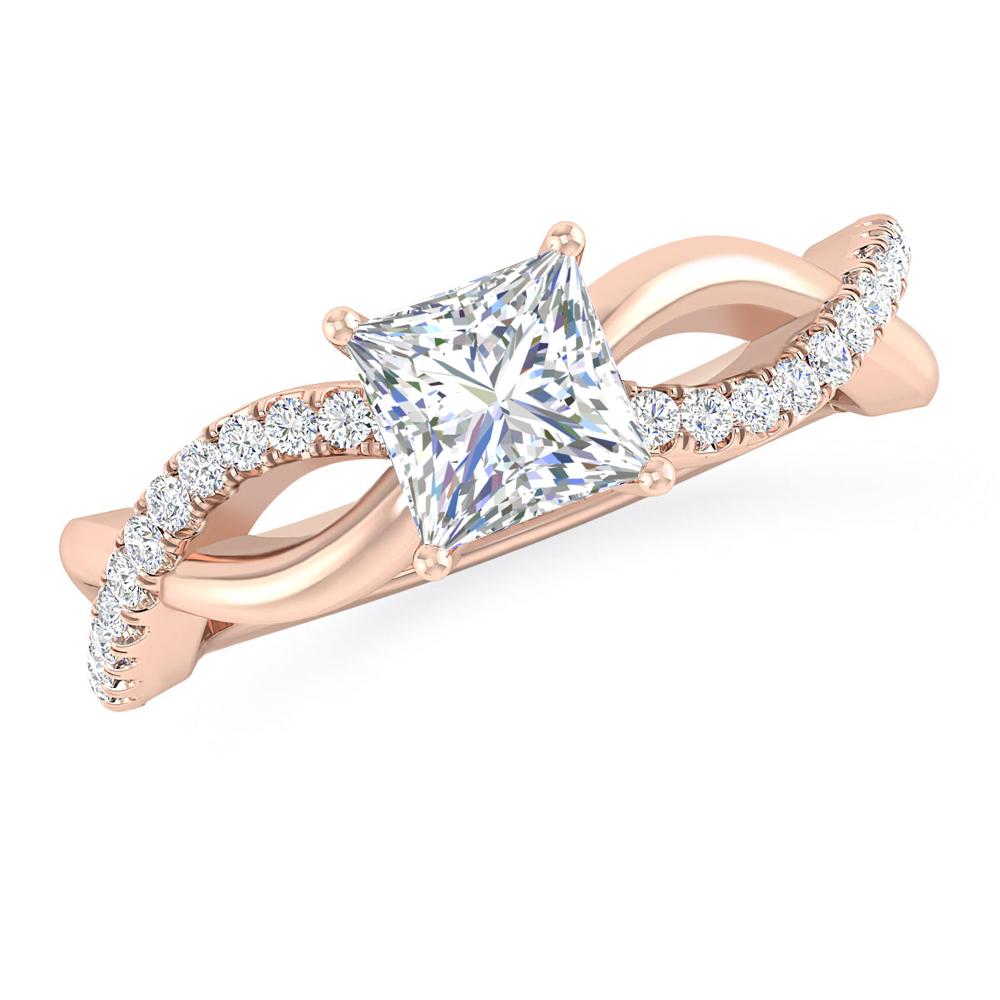 Rose Gold - Diamond