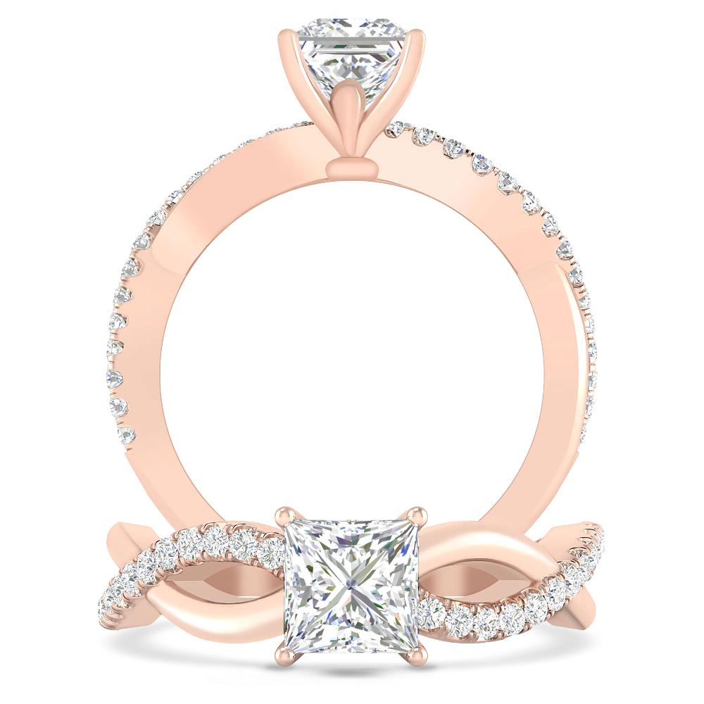 Rose Gold - Diamond