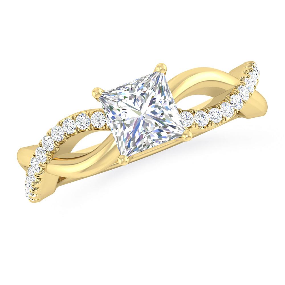 Yellow Gold - Diamond