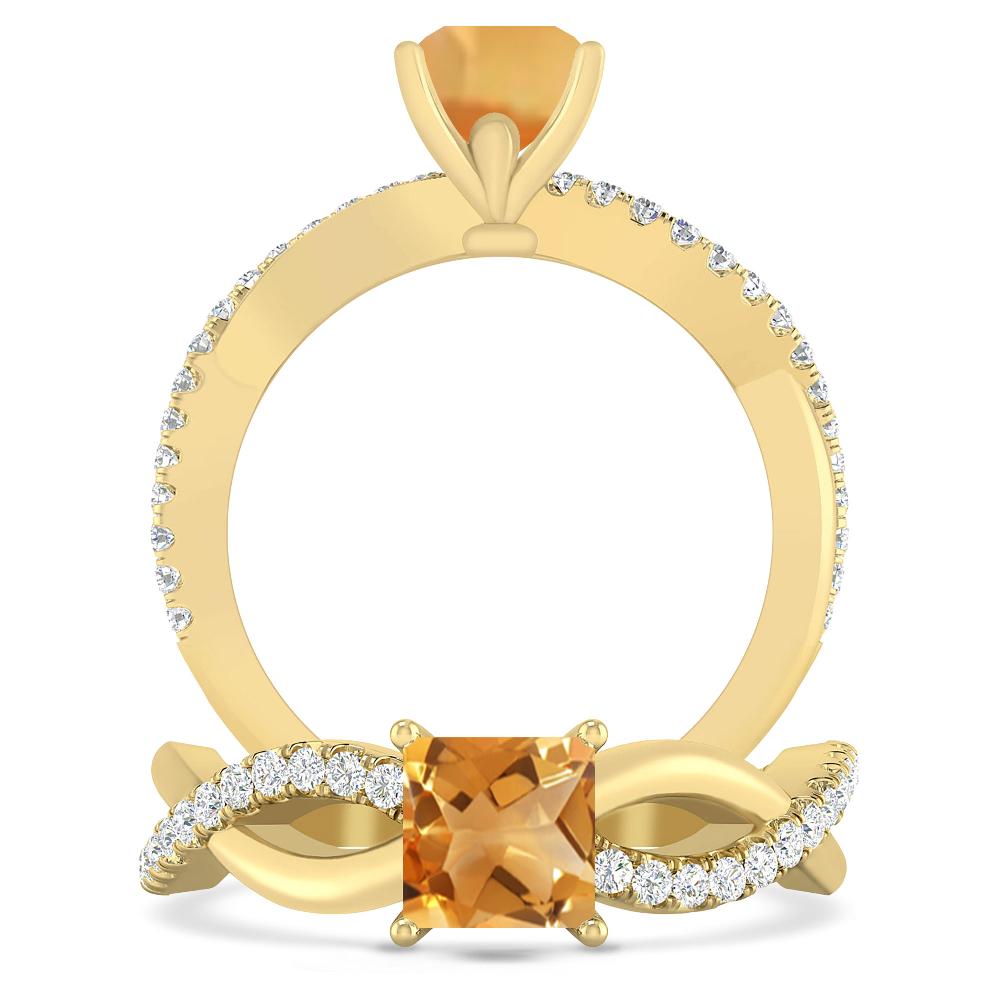 Yellow Gold - Citrine