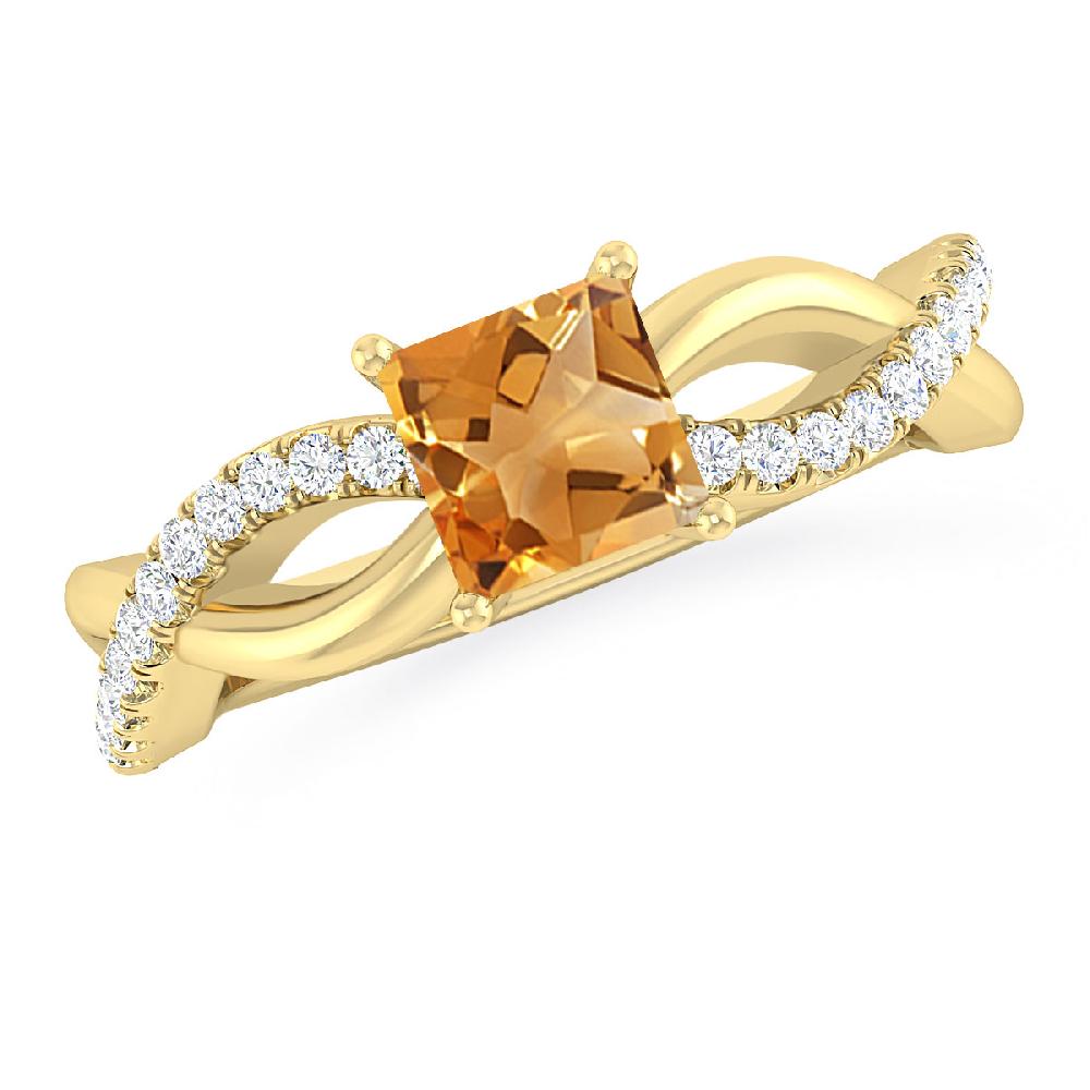 Yellow Gold - Citrine