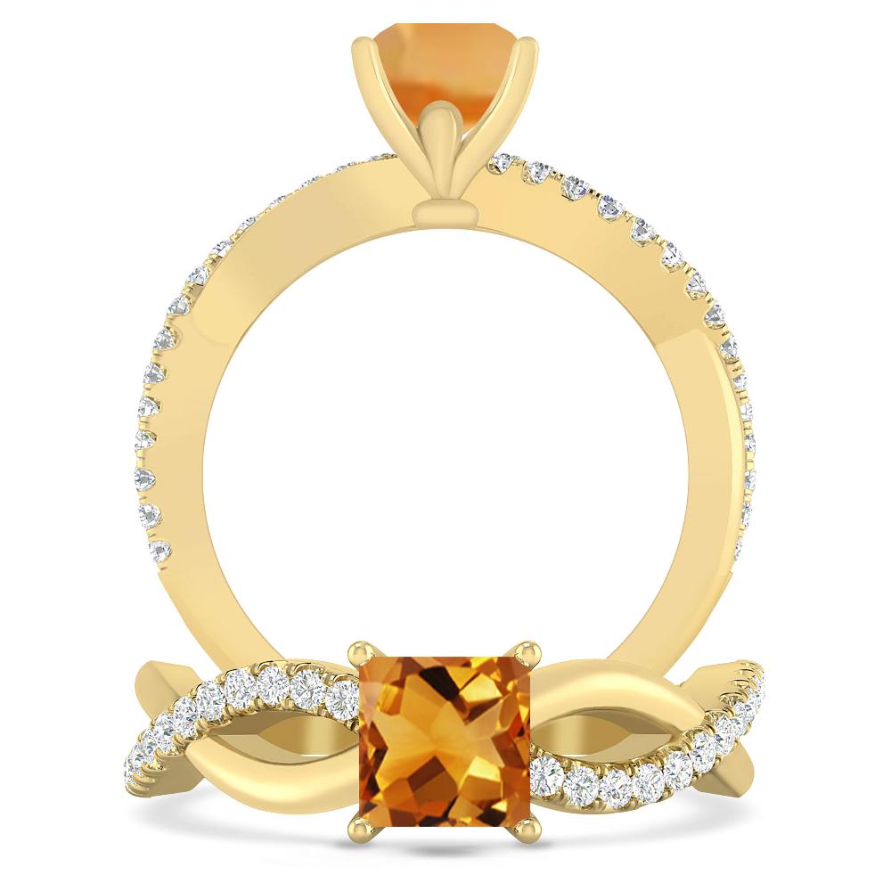 Yellow Gold - Citrine