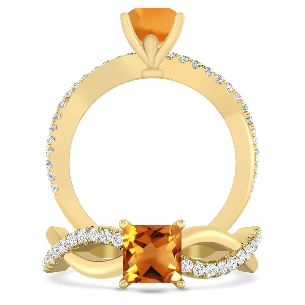 Yellow Gold - Citrine