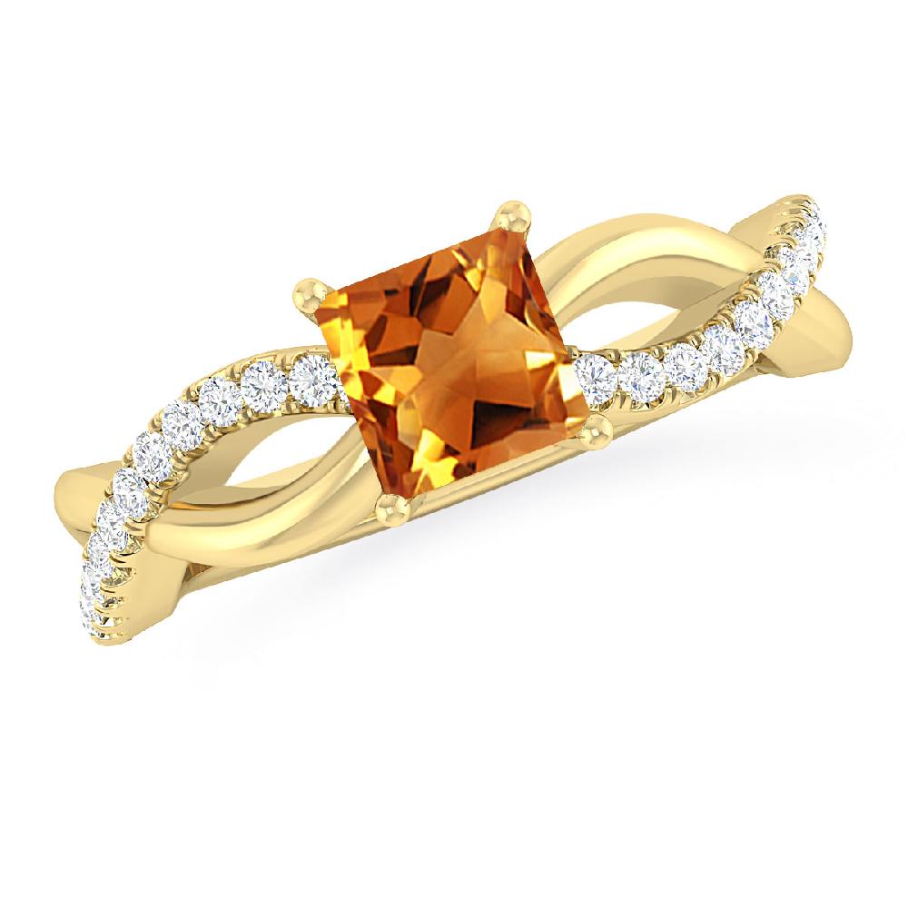 Yellow Gold - Citrine