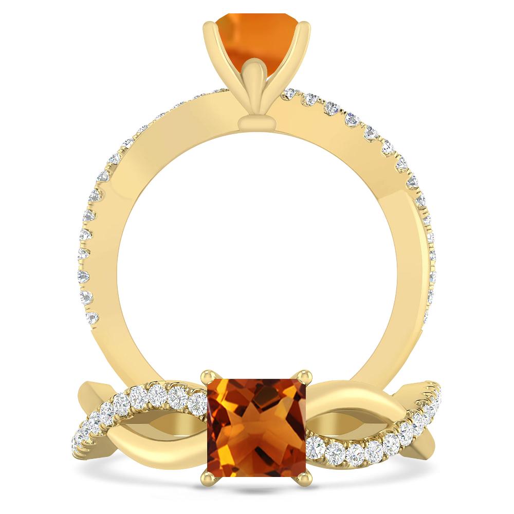 Yellow Gold - Citrine