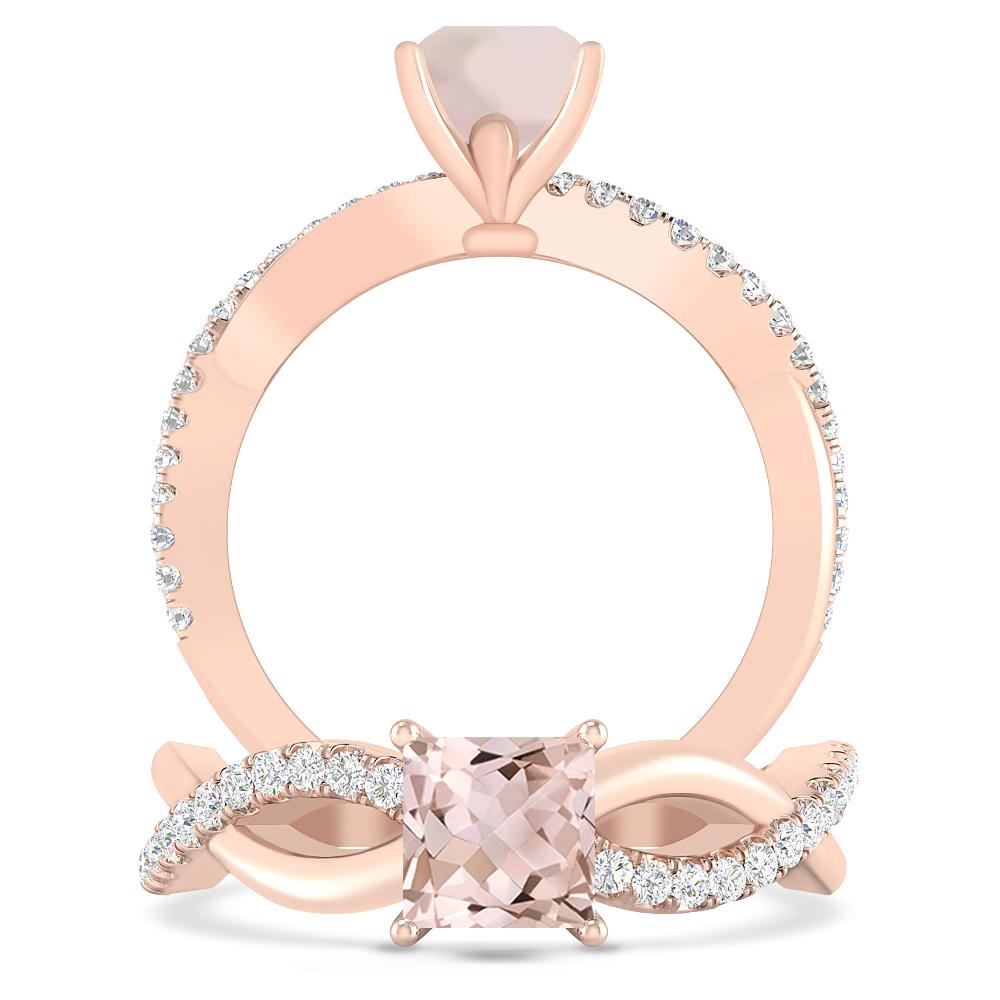 Rose Gold - Morganite