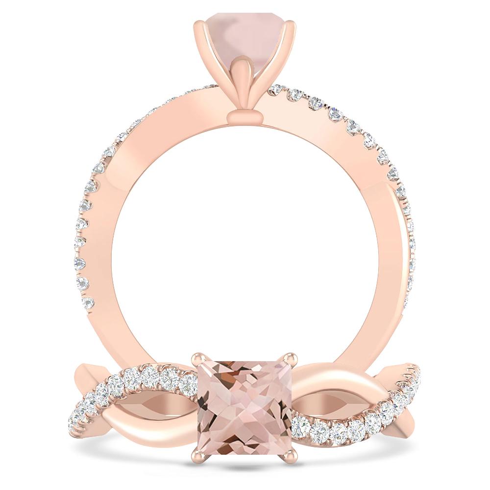 Rose Gold - Morganite