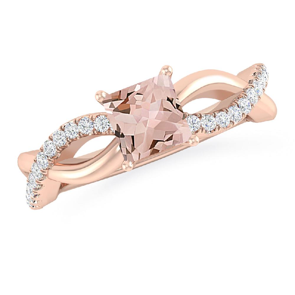 Rose Gold - Morganite