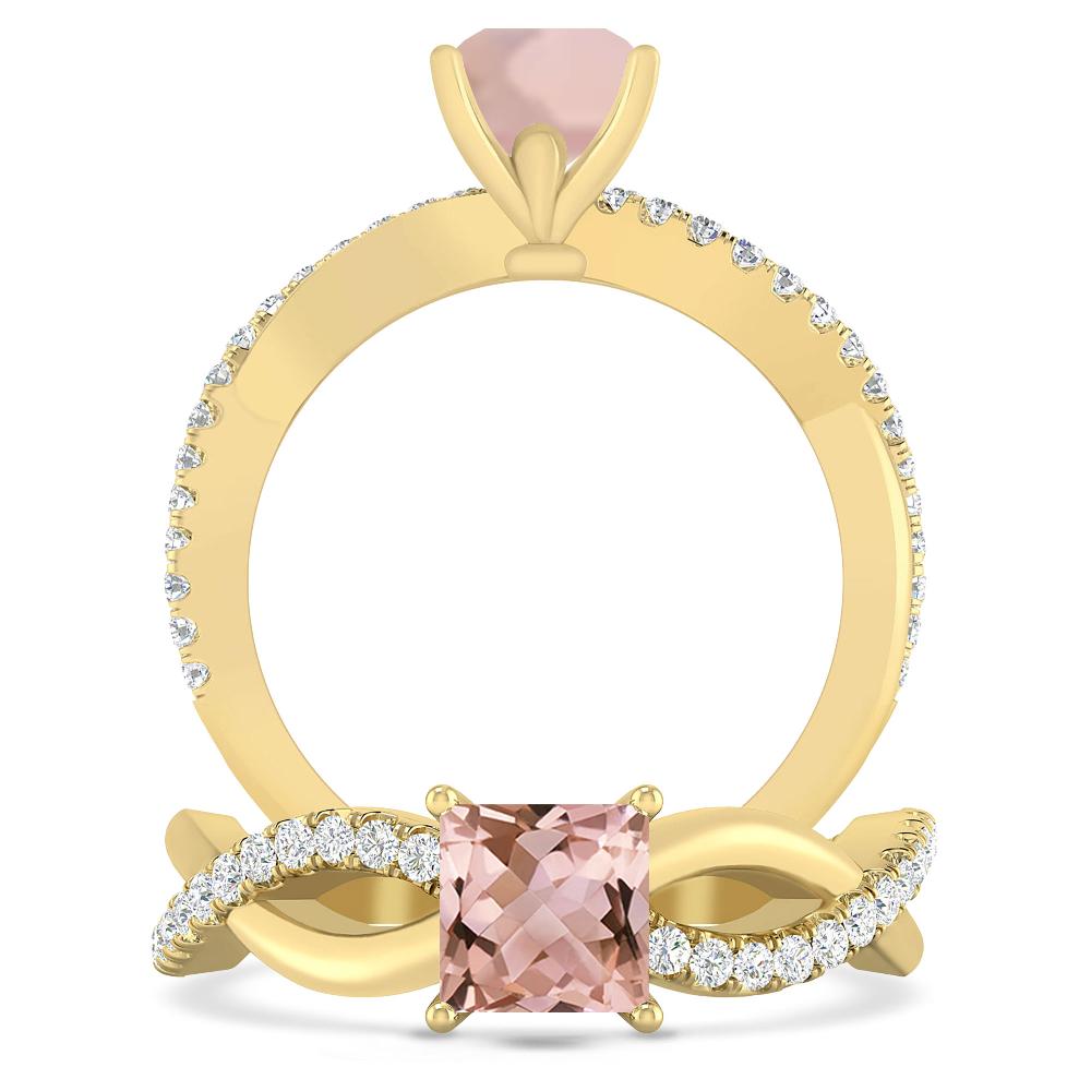 Yellow Gold - Morganite