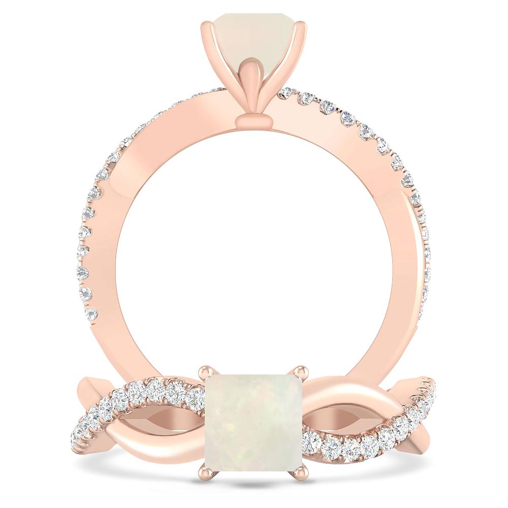 Rose Gold - Opal