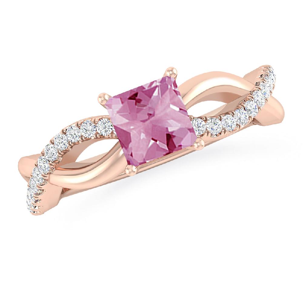 Rose Gold - Pink Tourmaline