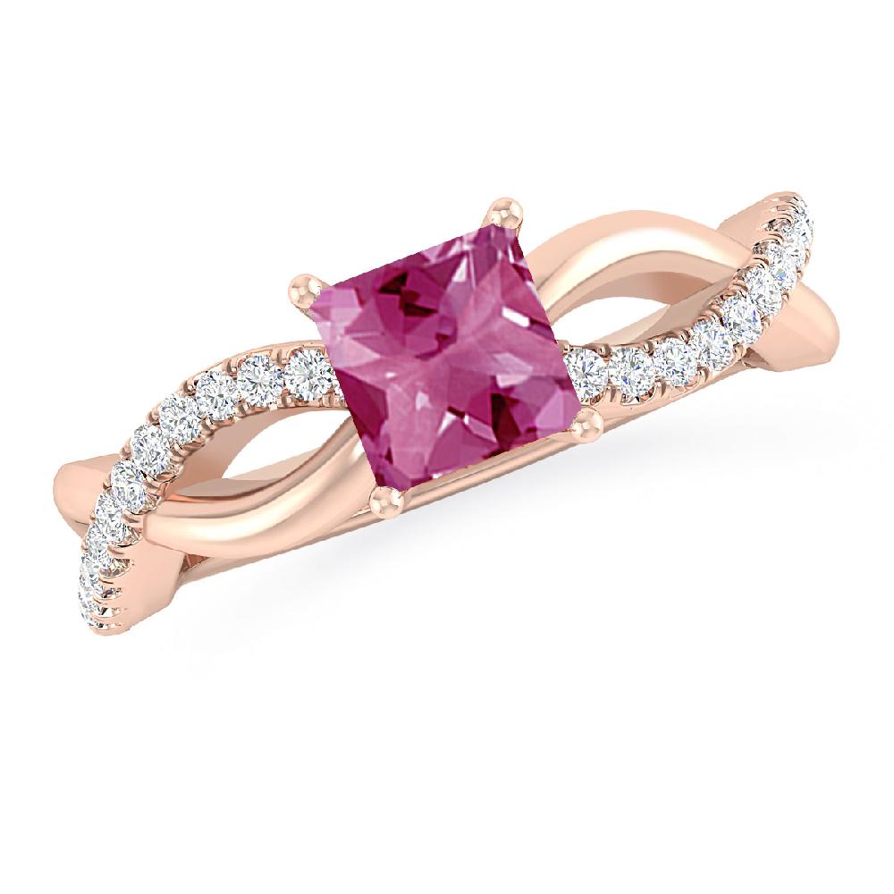 Rose Gold - Pink Tourmaline