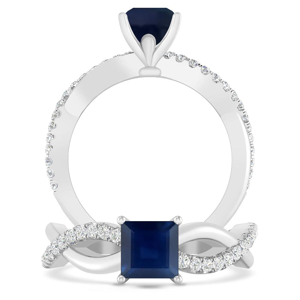 White Gold - Sapphire