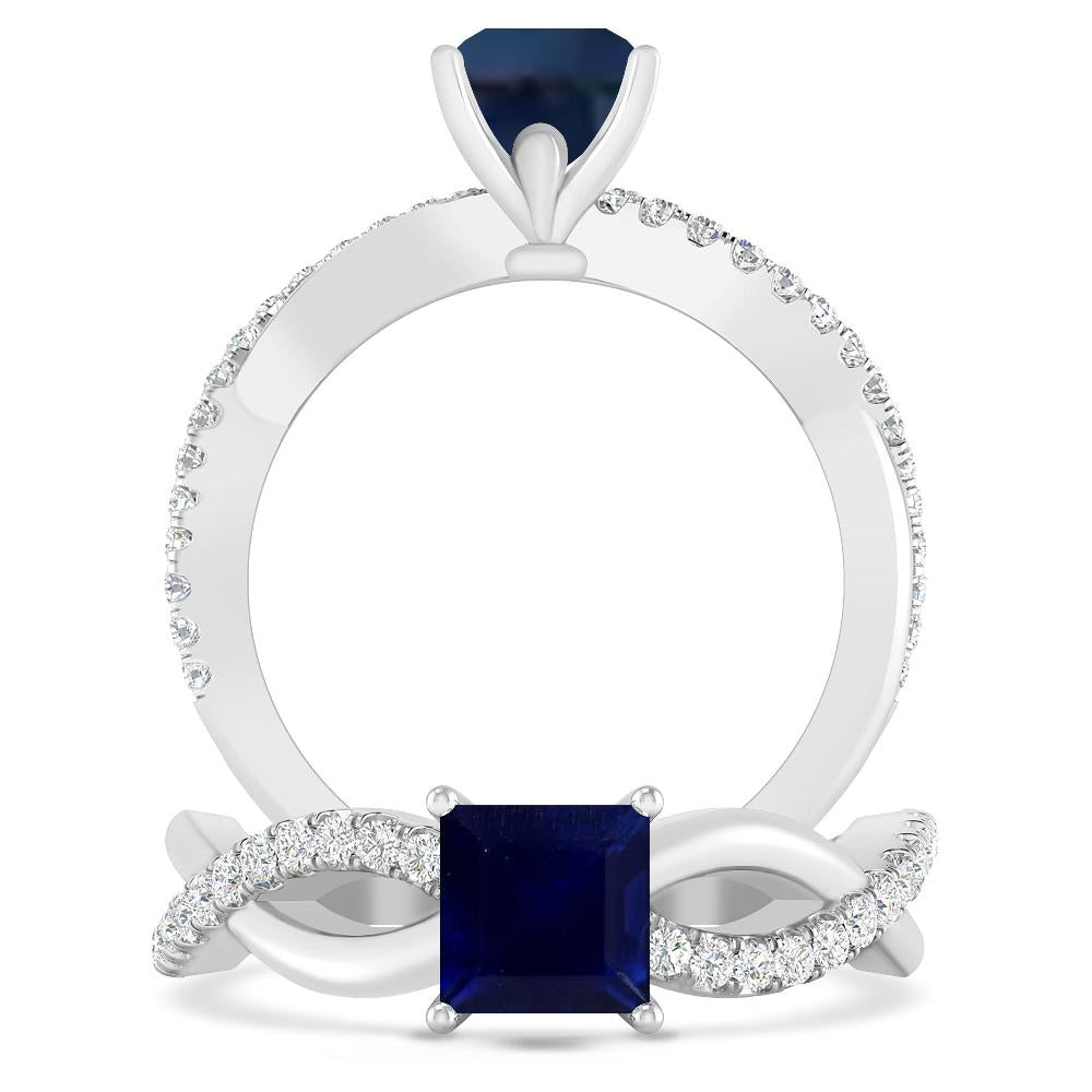 White Gold - Sapphire