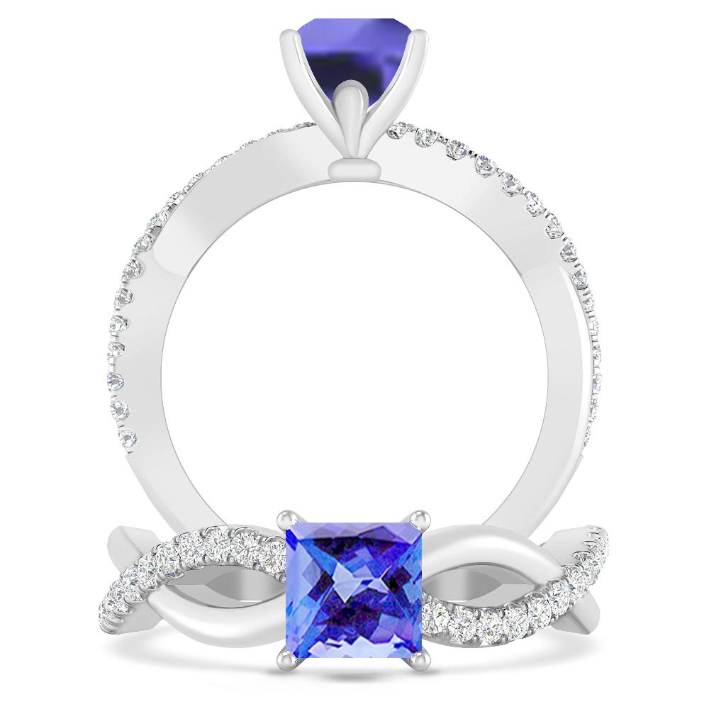 White Gold - Tanzanite