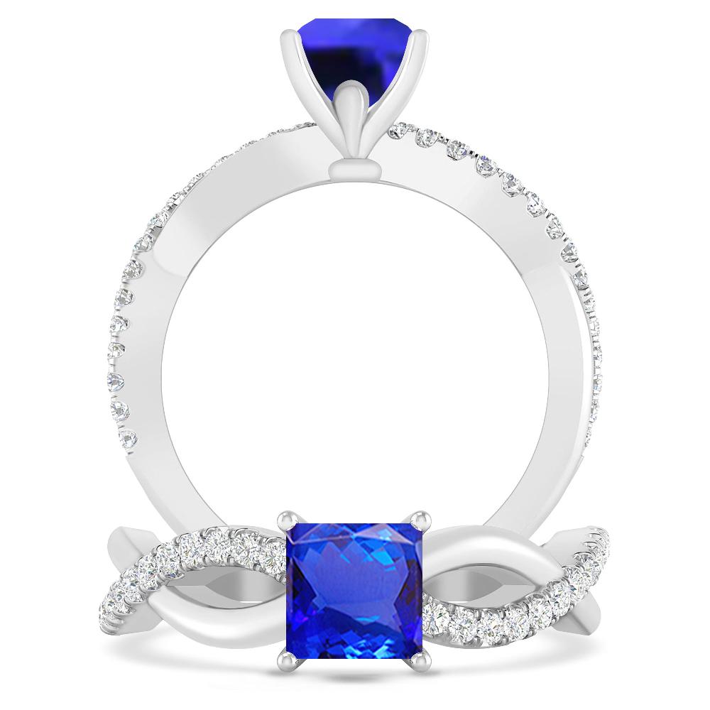 White Gold - Tanzanite